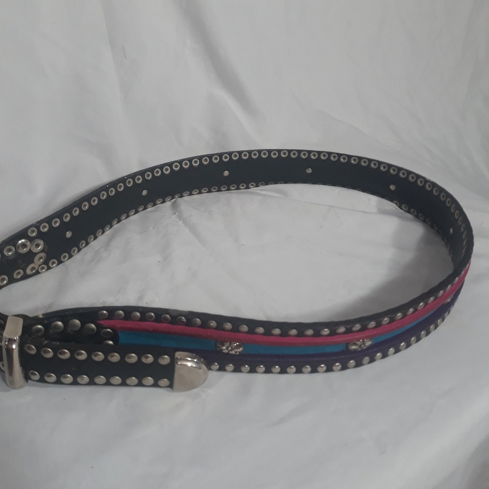 Leather Biker/Punk Belt **Heavy**